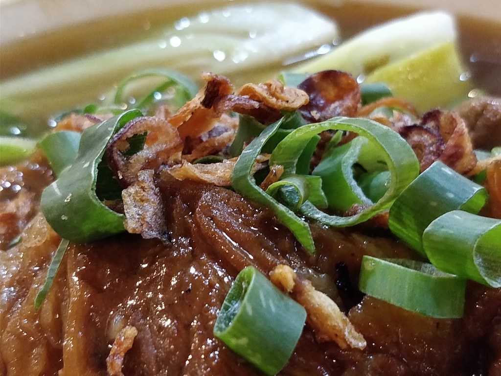 Beef brisket noodles AUD11 New Kum Den, Melbourne super close a