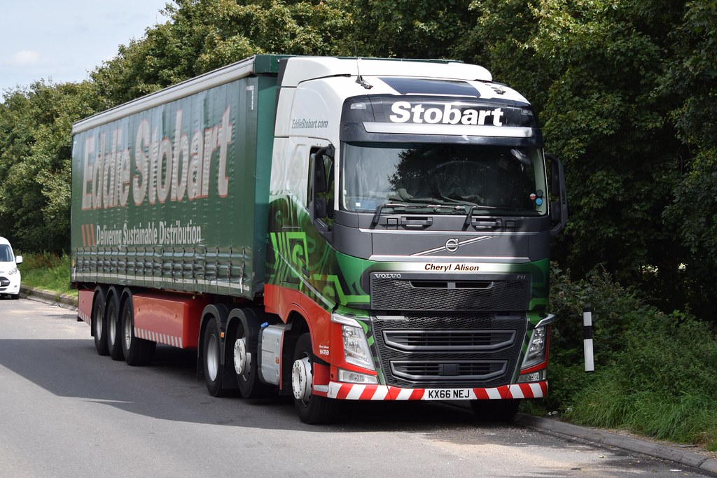 KX66NEJ H4759 Eddie Stobart Volvo 'Cheryl Alison' A3 Graham Tiller