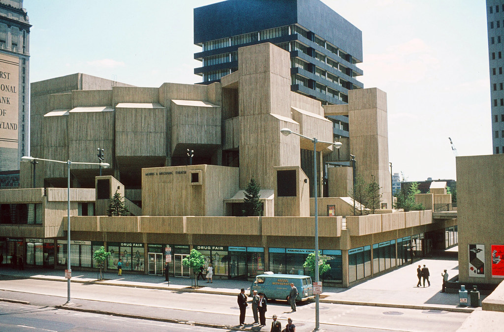 Morris A. Mechanic Theatre, Baltimore (May 1969) Slide