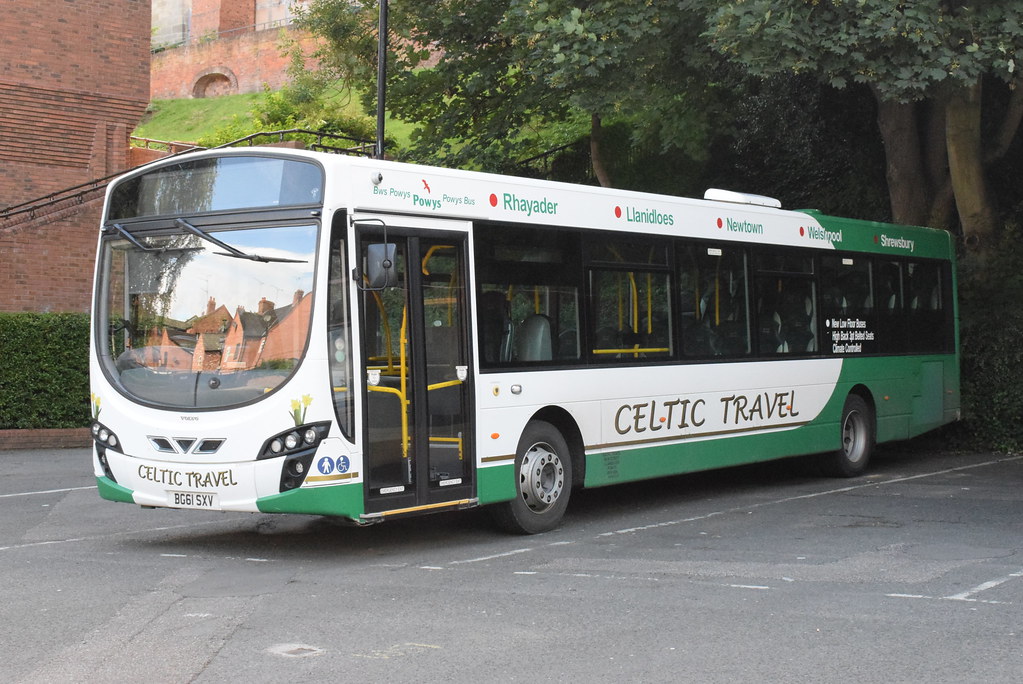 CT BG61SXV Shrewsbury bus station Celtic Travel Volvo B7… Flickr
