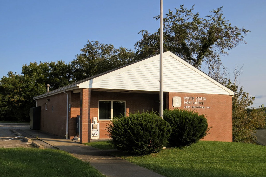 Amity, PA post office Washington County. Photo by E Kalish… Flickr