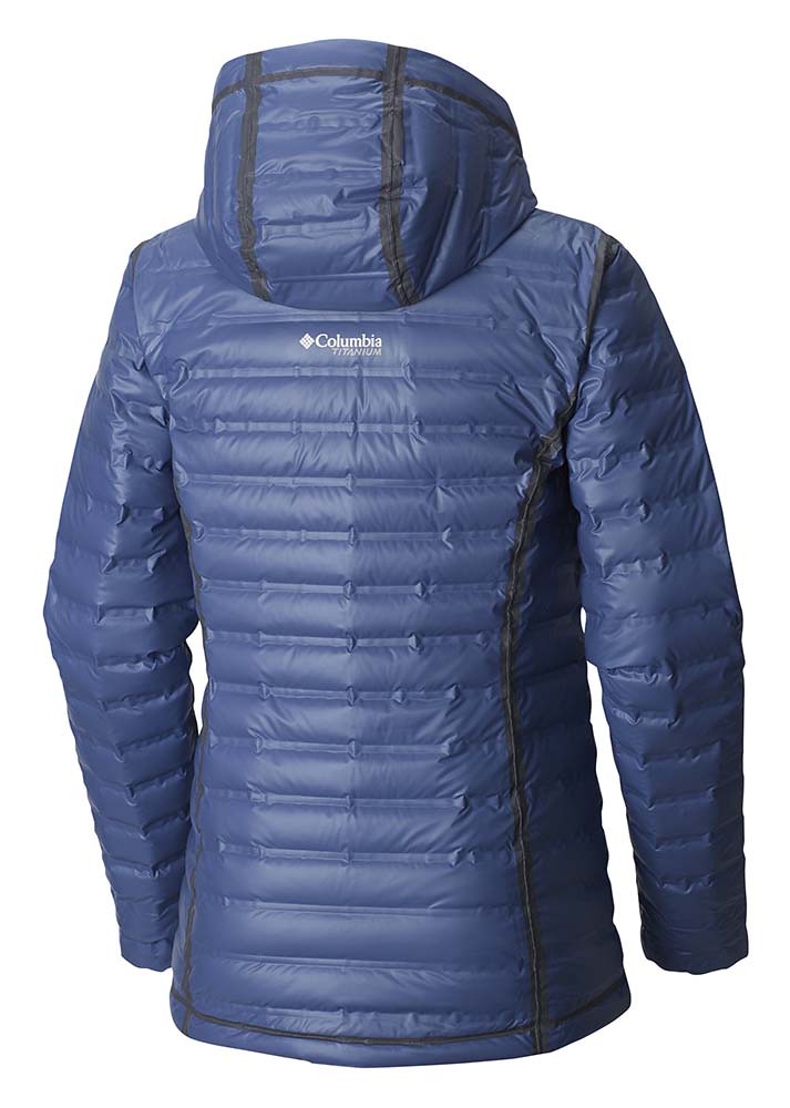 Columbia OutDry Ex Gold Down Jackets Bluebell back Flickr