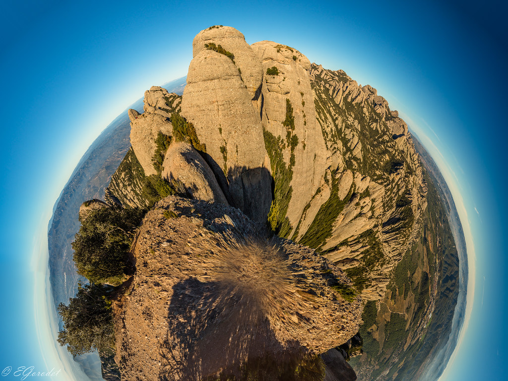 panorama from Santa Magdalena peak panorama … Flickr