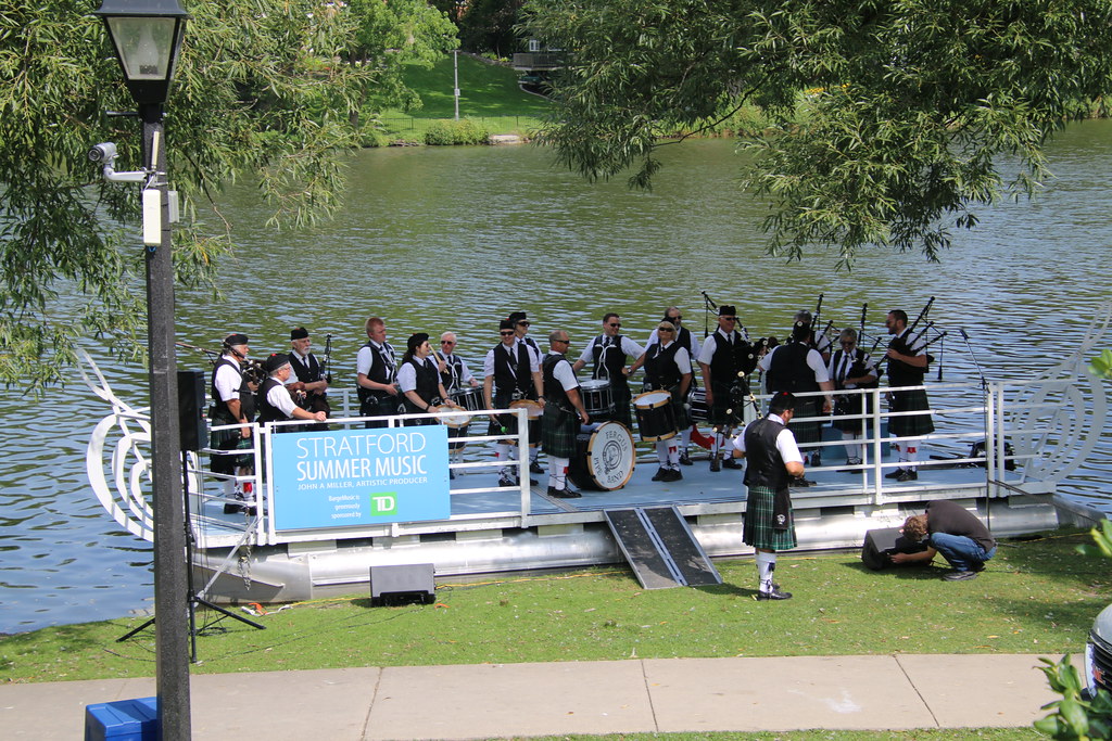 Fergus Pipe Band at Stratford Summer Music Festival (Strat… Flickr