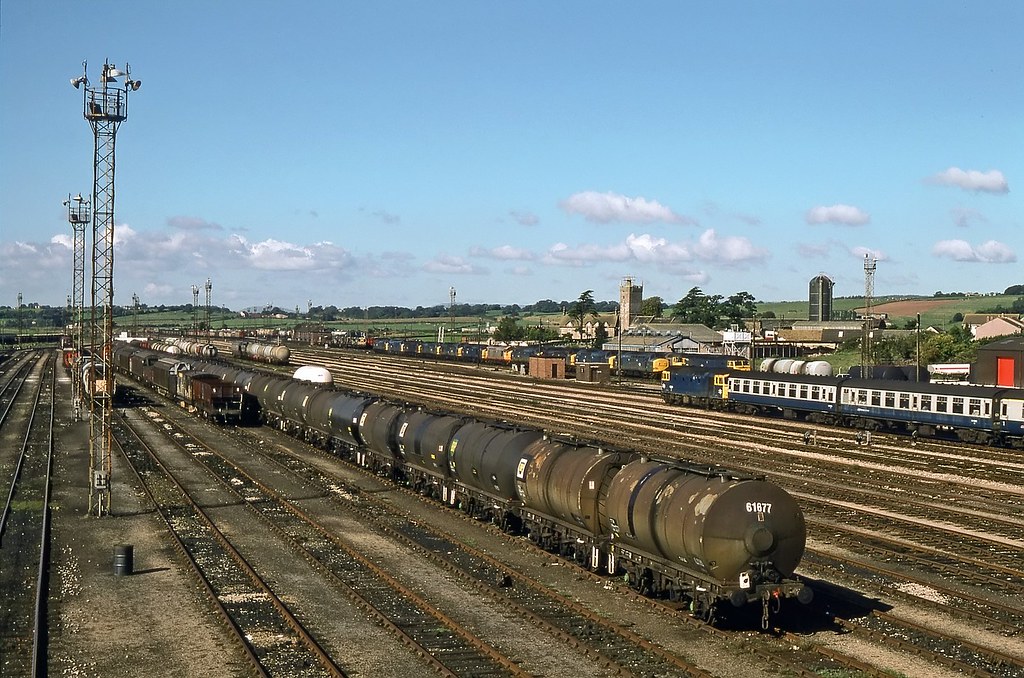 Severn Tunnel Junction Yard, September 1987 A view of Seve… Flickr