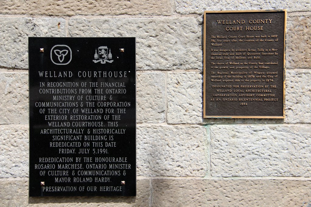 Welland County Court House (Welland, Ontario) Historic 185… Flickr