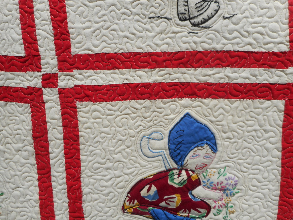 LITTLE DUTCH GIRL QUILT Owned by Sharon Thompson quilt… Flickr