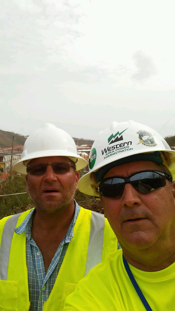 Crews work on St. Thomas’ electrical ‘backbone’, Sept. 26 Flickr