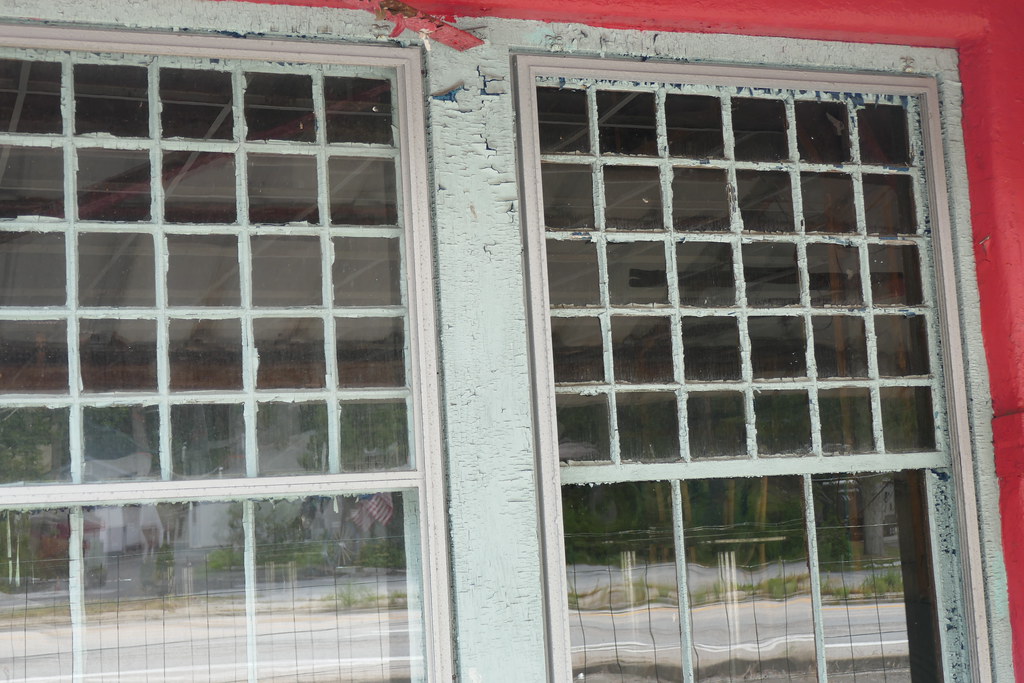 Peeling Paint Window Red Apple Rest, Tuxedo, NY. Norman Gates Flickr