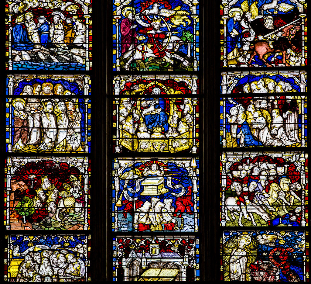 York Minster Stained Glass, East Window. Click on the imag… Flickr
