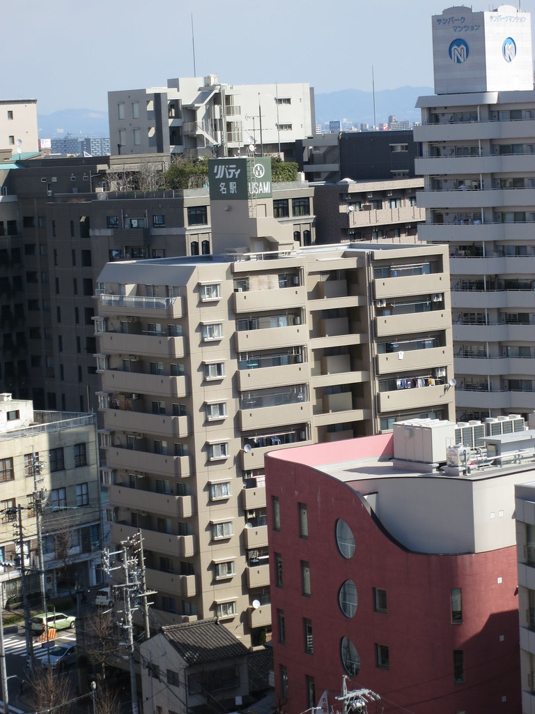 097 Nagoya 名古屋 View from the back balcony of my apartmen… Flickr