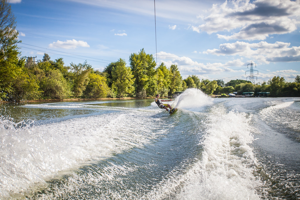 Wakeboarding Wakeboarding at the 3T's in Standlake, Oxford… Stuart