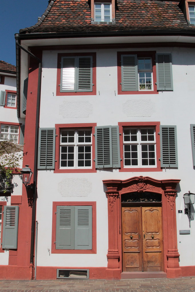 Haus in der Stadt Rheinfelden im Kanton Aargau der Schweiz… Flickr