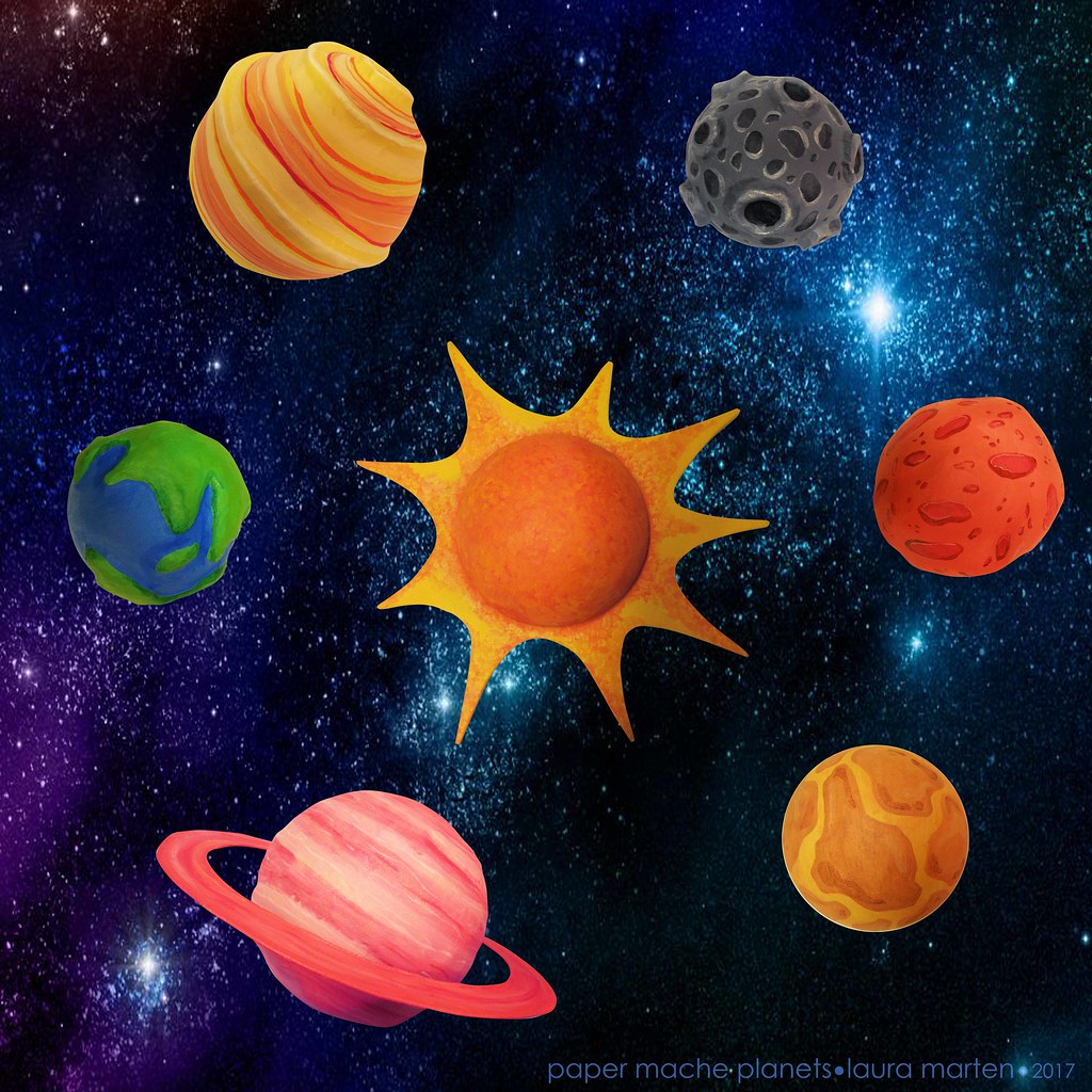 Paper Mache Mars