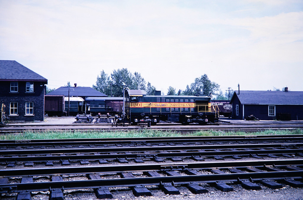 ONT, Englehart, Ontario, 1966 Ontario Northland Railway di… Flickr