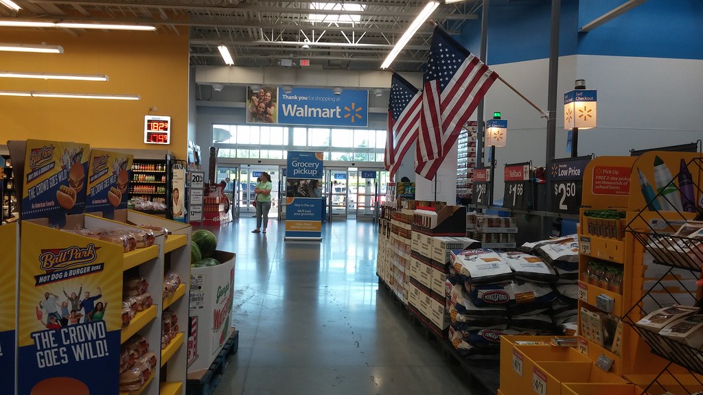 Grocery side entrance area WEEK 34 Horn Lake Walmart, Se… Flickr