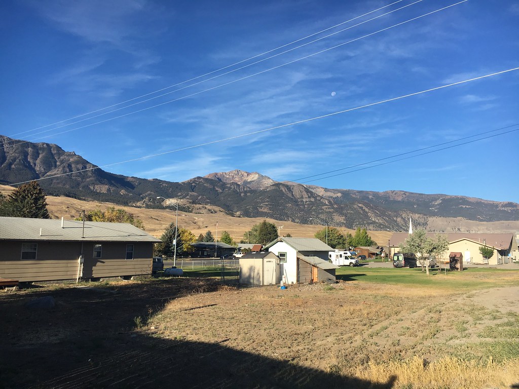 View 1 The view from our Motel room in Gardiner, Wyoming Stu Rapley