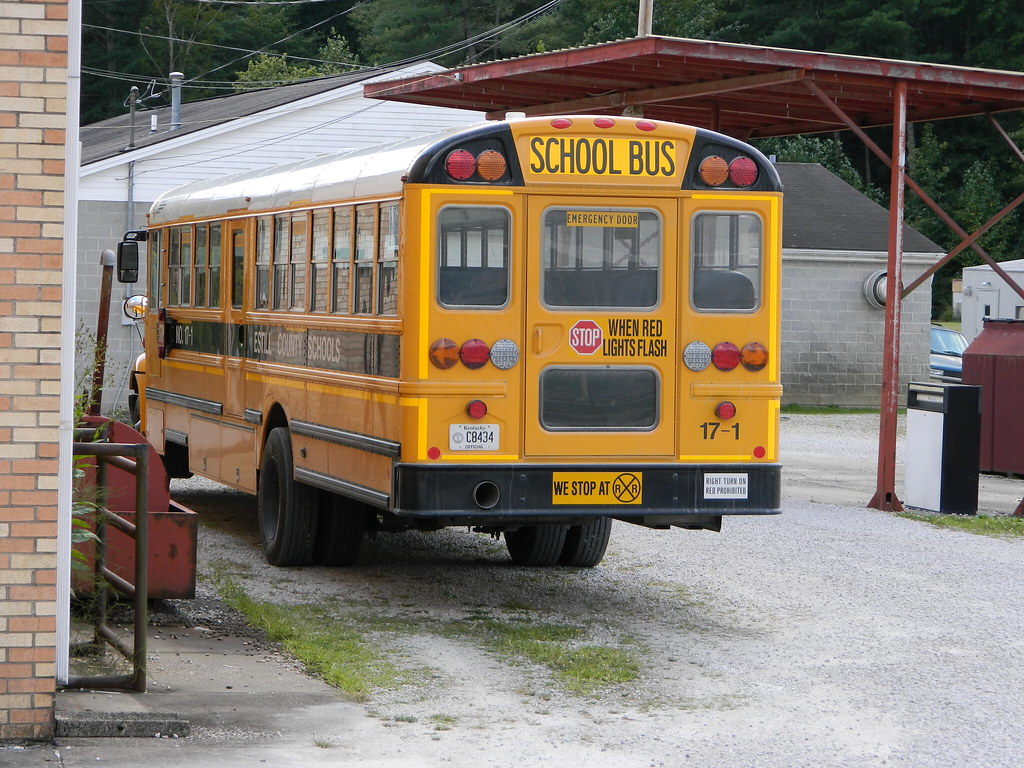 Estill County Schools 171 Bus lot Irvine, KY Cincinnati NKY