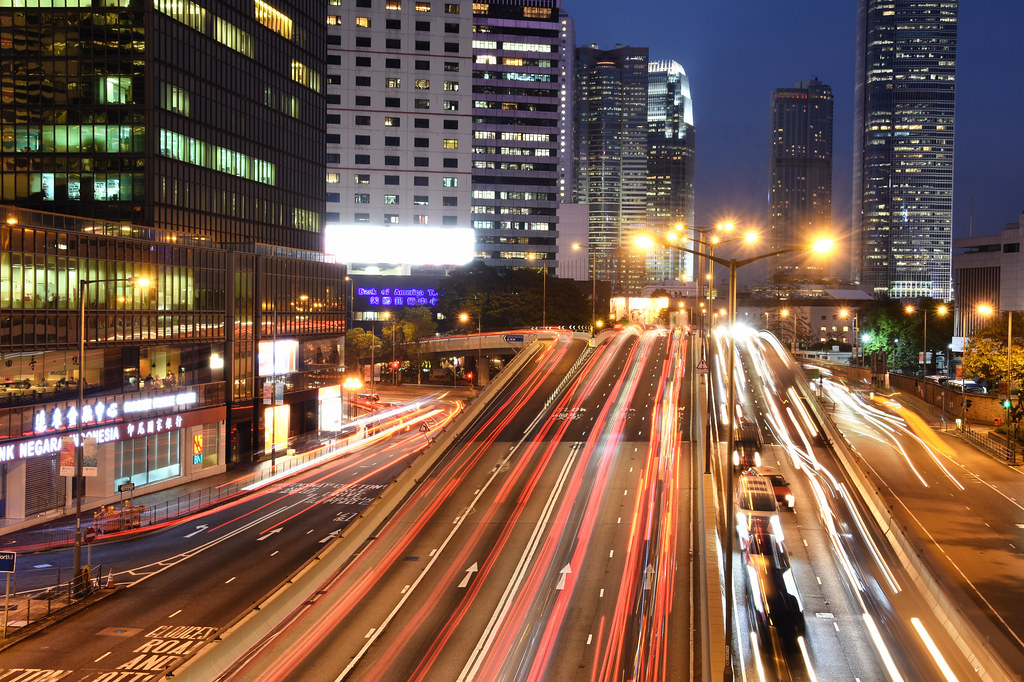 Connaught Road Night II Connaught Rd Central from an overp… Flickr