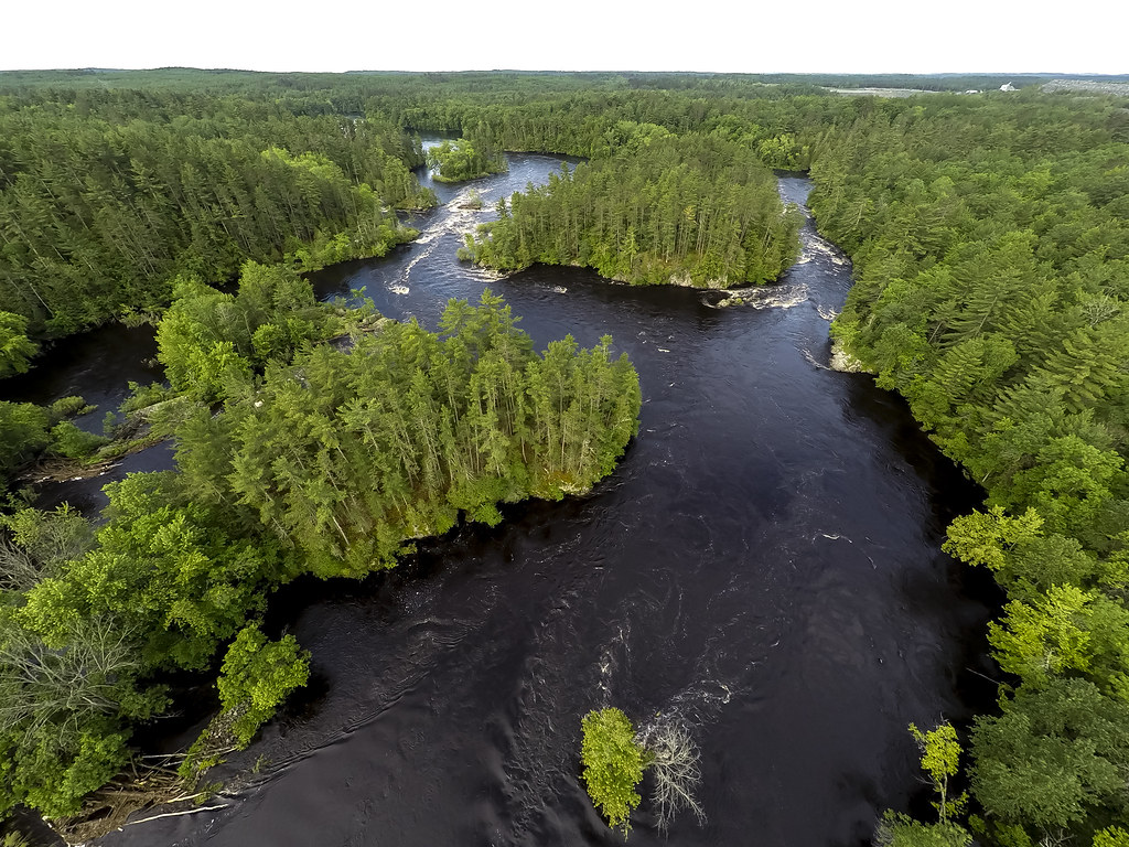 Menominee Recreational River, Wisconsin From just below th… Flickr
