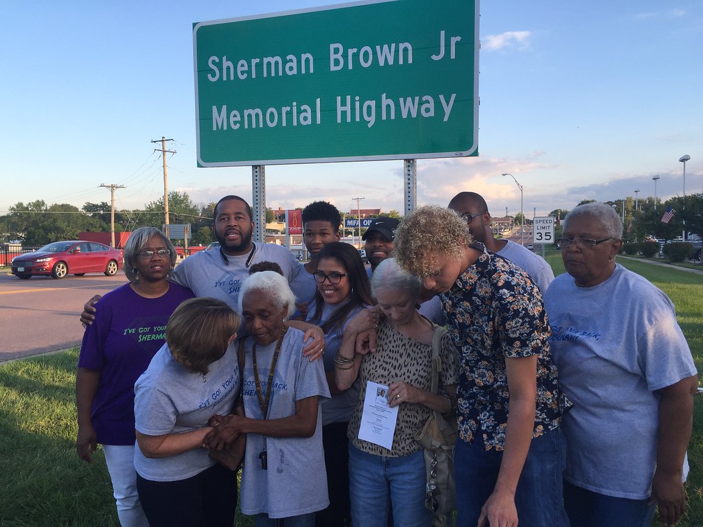 Sherman Brown Jr Highway Dedication MoDOT Central District Flickr