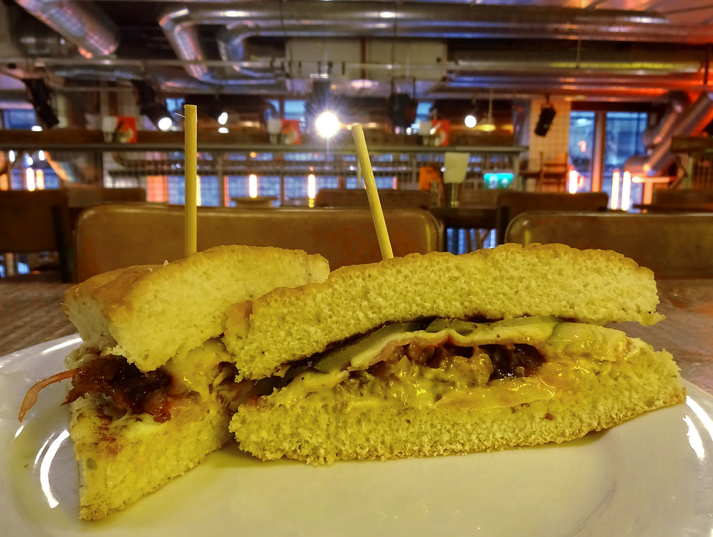 Cuban sandwich at the Draft House Old Street, London EC1 Flickr