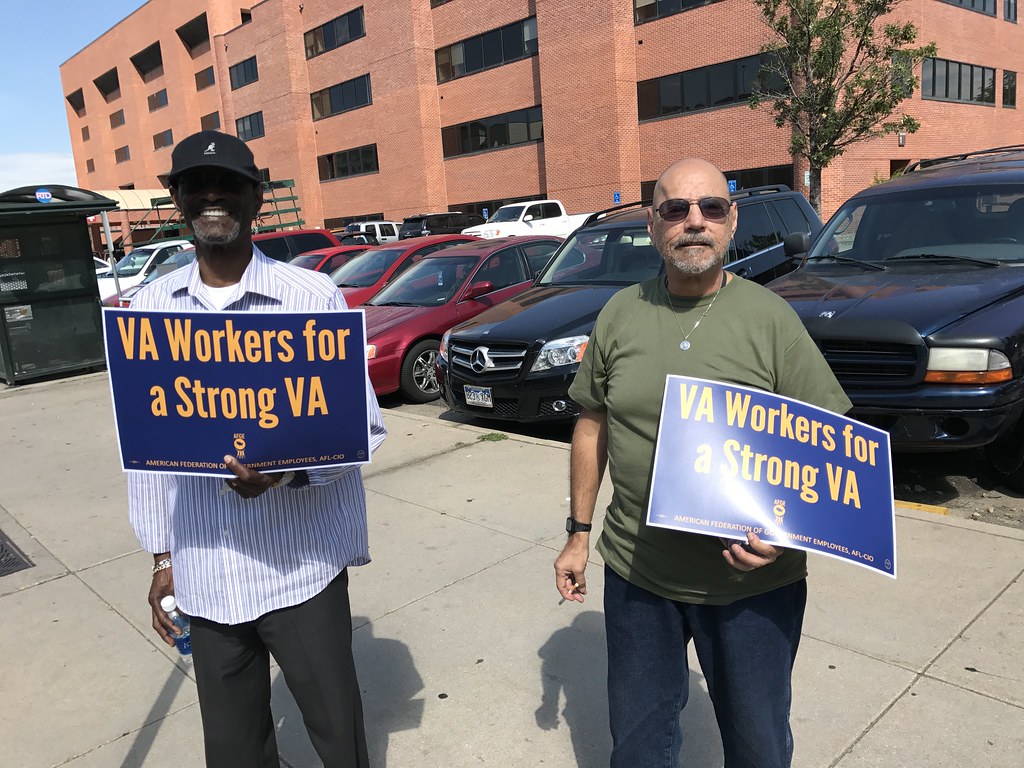 Denver VA Employees Hold Rally at Denver Veterans Medical … Flickr