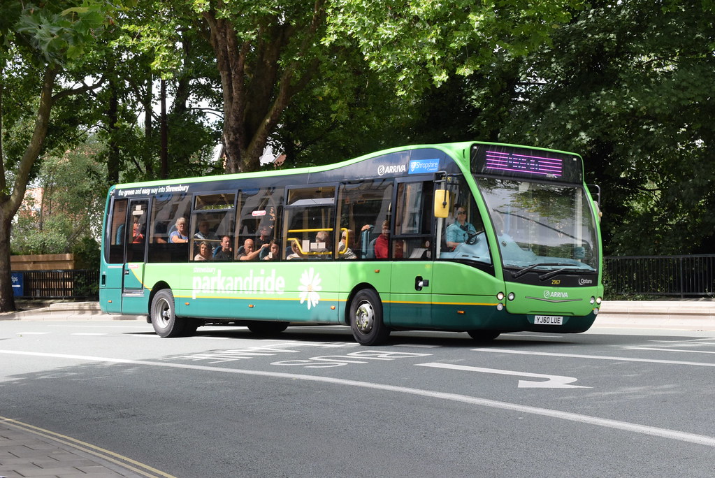 AMN 2967 Shrewsbury bus station Arriva Midlands Optare V… Flickr