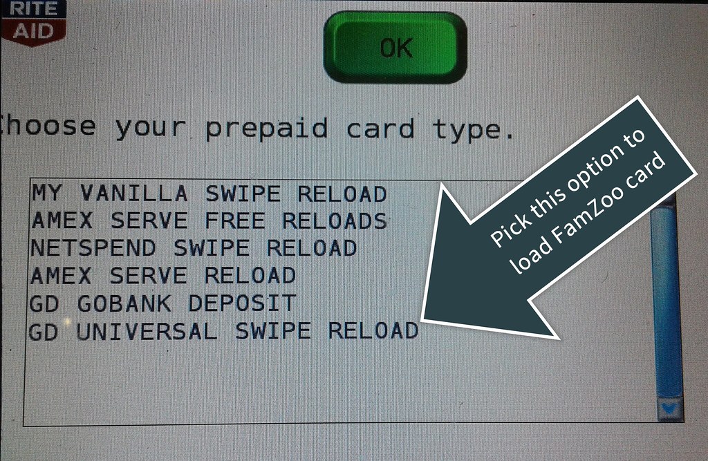 GreenDot Reload the Register Load Option for FamZoo Card… Flickr