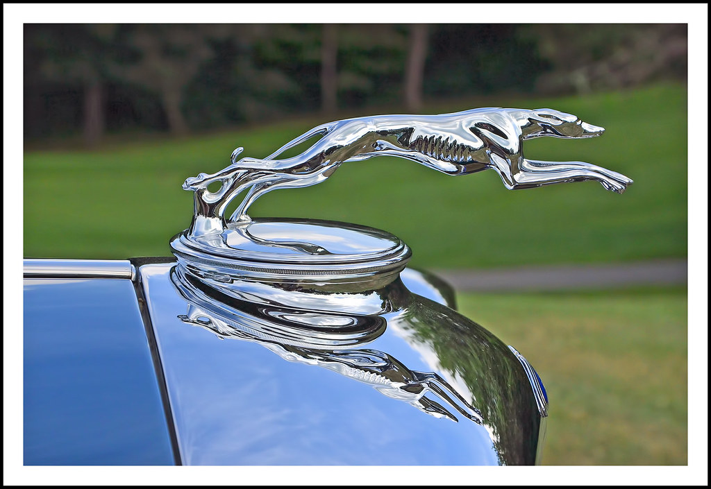 1933 Lincoln Greyhound Hood Ornament The July 30, 2017 Con… Flickr