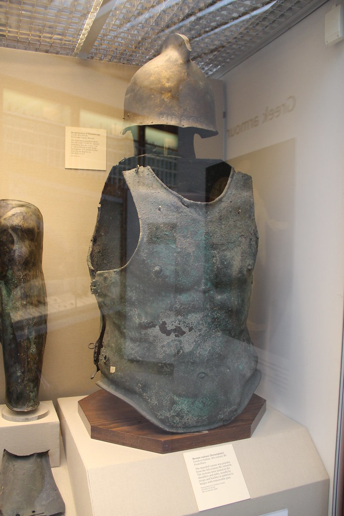 Greek or Italian Bronze Breastplate, 4th Century BC Flickr