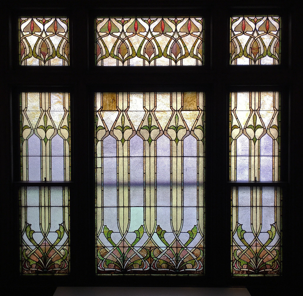 Stained glass window, the Manor House at the Children's Mu… Flickr