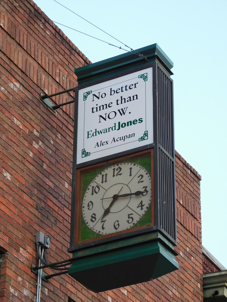 The Old Miami Trust & Savings Bank Clock Miami, Oklahoma T… Flickr
