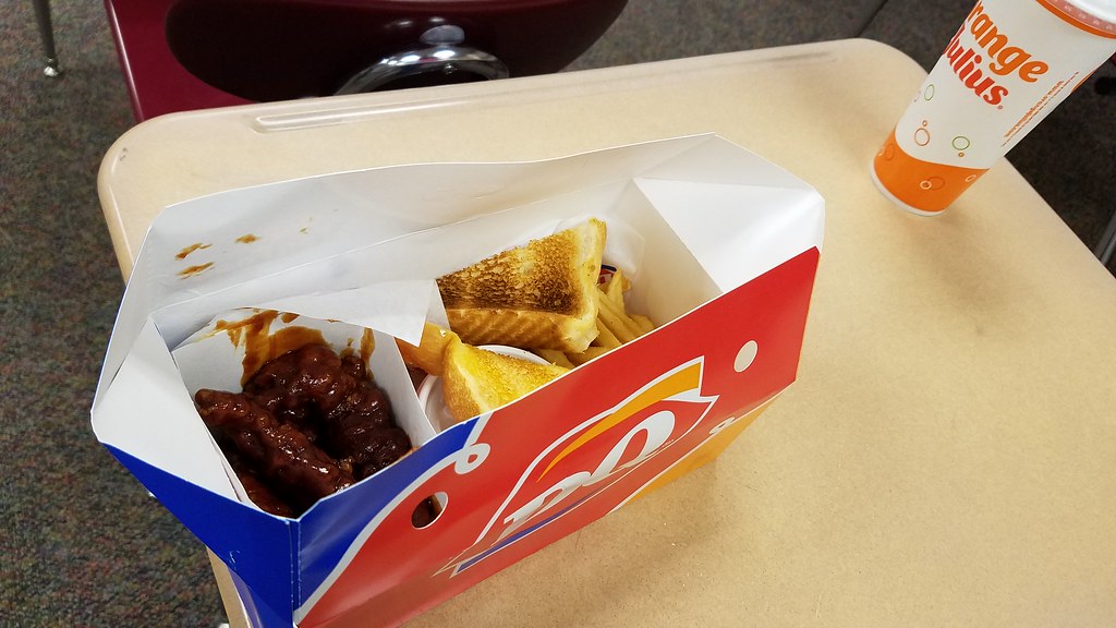 Honey BBQ Glazed Chicken Strip Basket Dairy Queen Wellston… Flickr