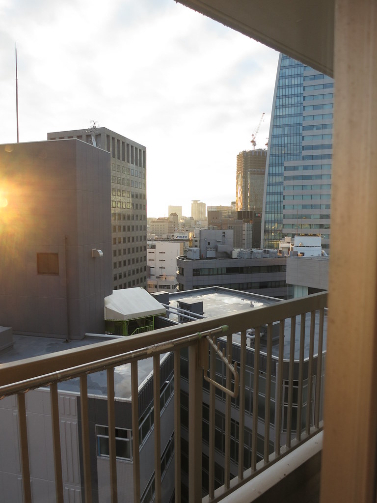002 Nagoya 名古屋 Morning view from the back balcony of my … Flickr