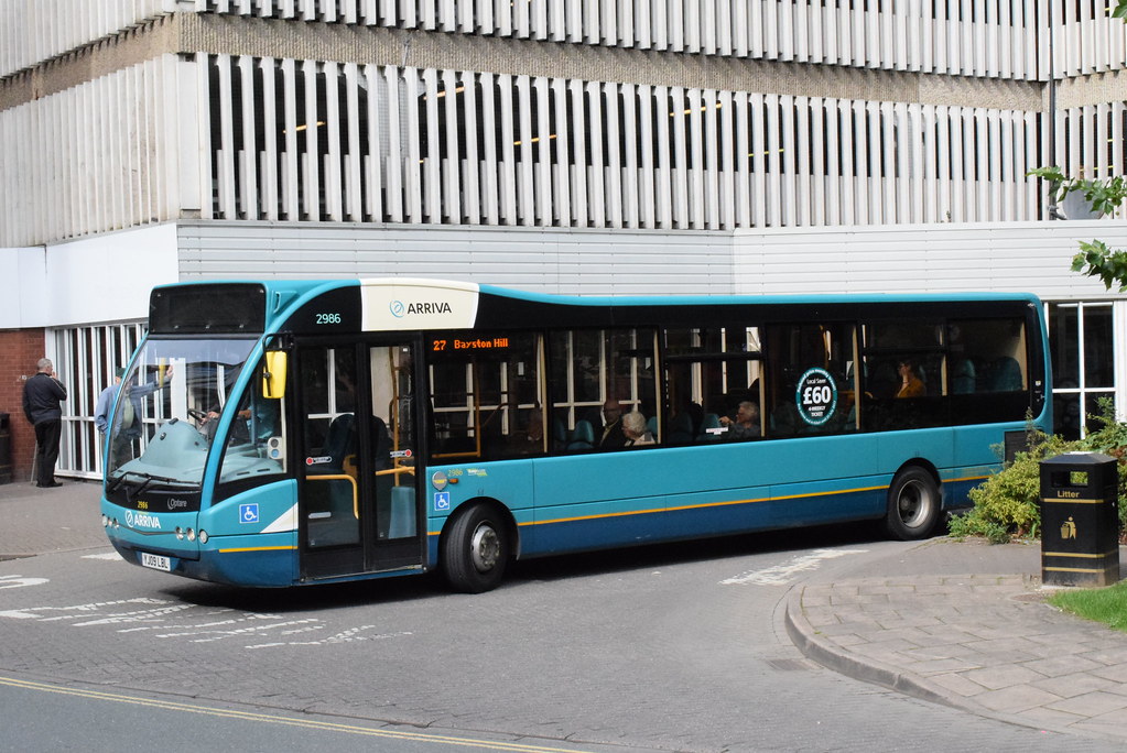 AMN 2986 Shrewsbury bus station Arriva Midlands Optare V… Flickr