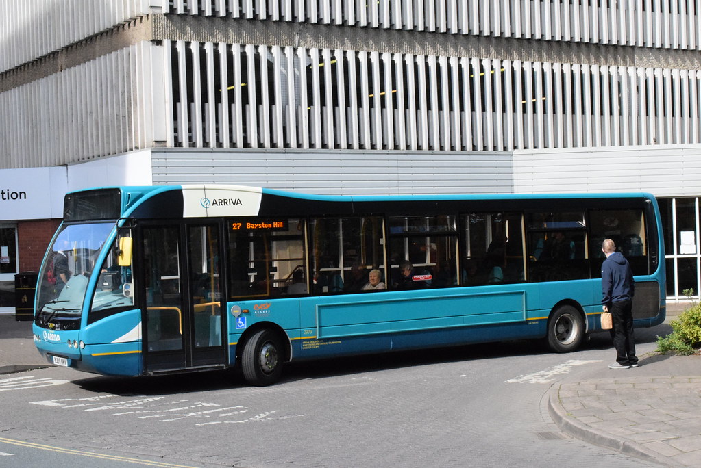 AMN 2979 Shrewsbury bus station Arriva Midlands Optare V… Flickr