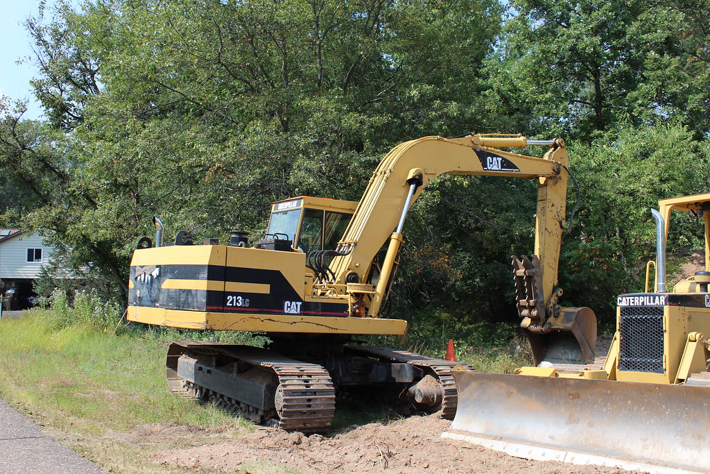 Cat 213LC Burton Equipment Photography Flickr