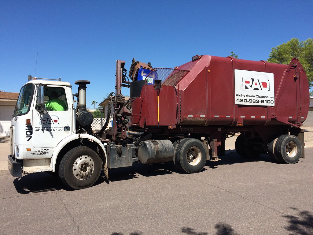 Right Away Disposal Heil STARR System Collecting recyclin… Flickr