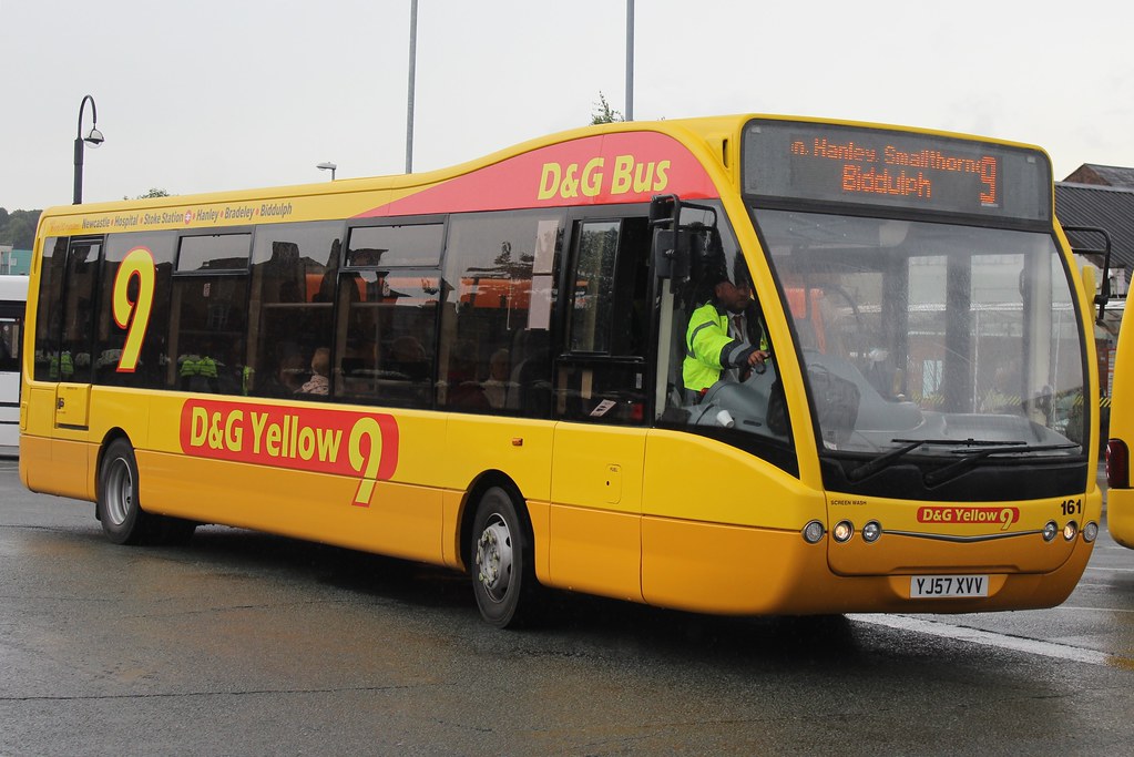 D&G Bus Optare Versa 161 (YJ57 XVV) NewcastleunderLyme B… Flickr