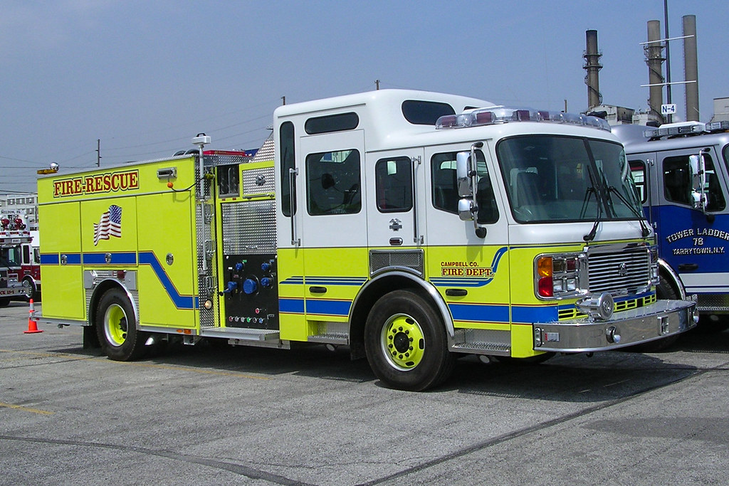 Campbell County Fire Department. American LaFrance Engine Flickr