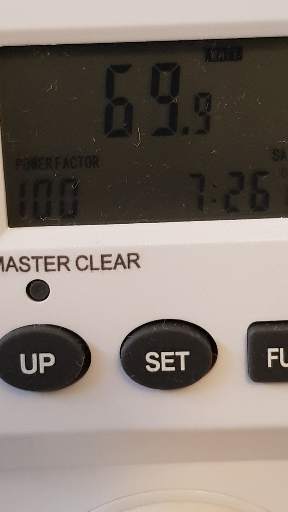 Electricity power consumption measurements Towel warmer us… Flickr