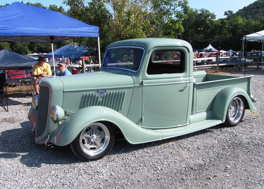 35 ford Pickup Seen at the 2017 Shades of the Past Hot