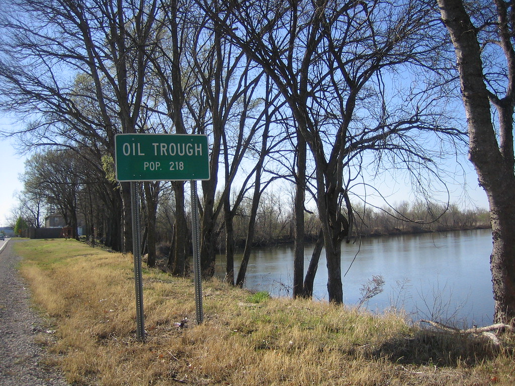 Oil Trough, Arkansas The story is that the name is from th… Flickr