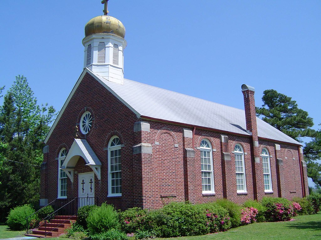 Russian Orthodox Church in Burgaw, NC Front Irisha Flickr