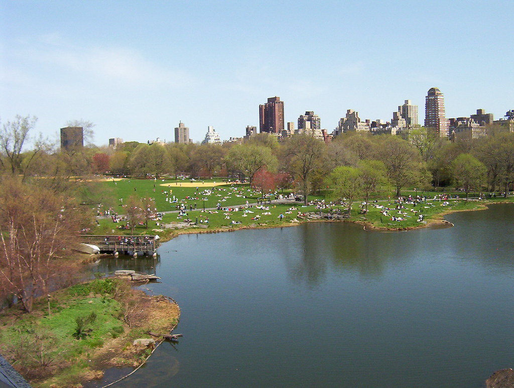 The Great Lawn Central Park The view from Belvedere Cast… Flickr