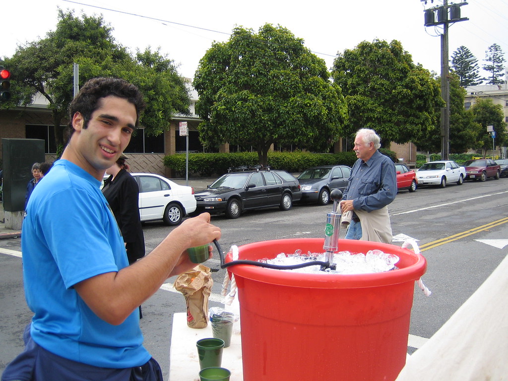 Beer Keg This was just along the course, so we helped ours… Flickr