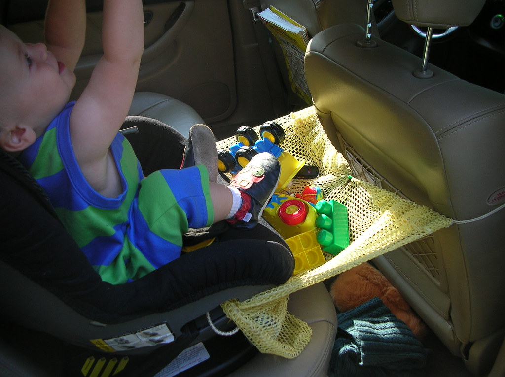 Traveling Toy "Safety Net" A solution to dropped toys on l… Flickr
