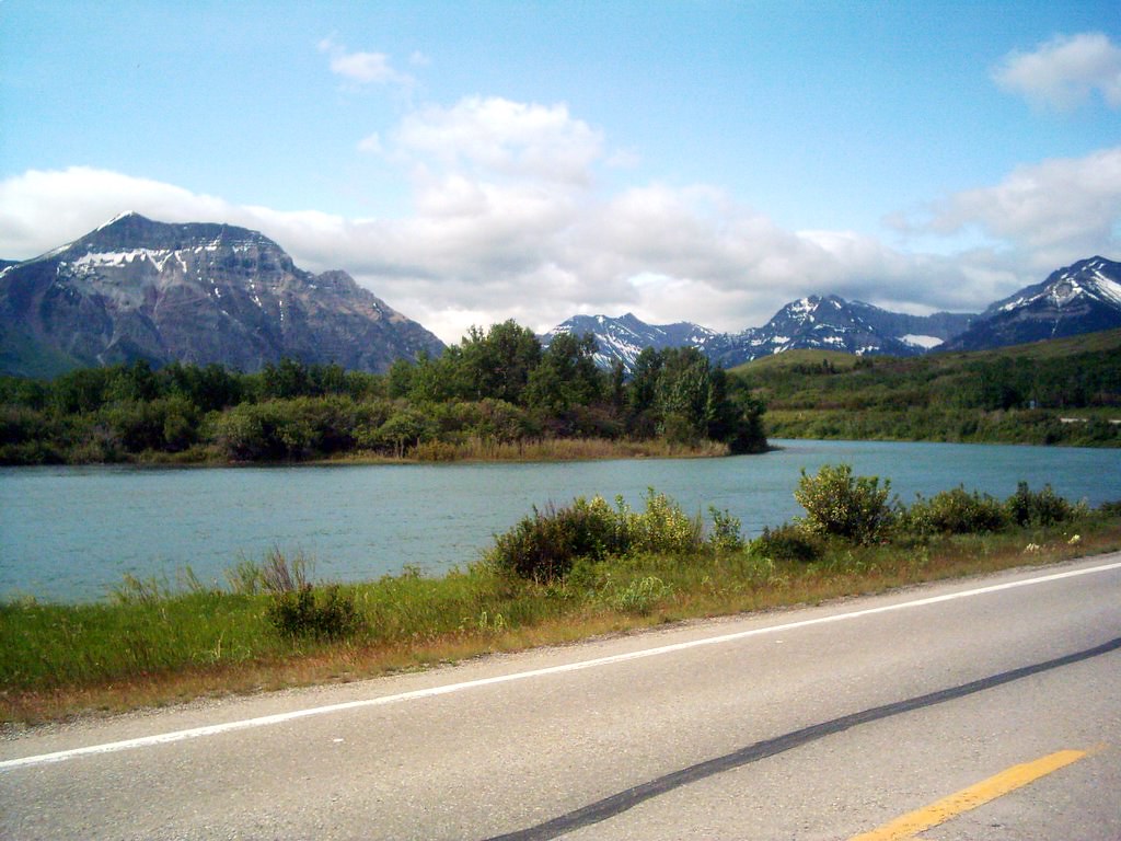 Waterton Mountain We visited Waterton today. It was our fi… Flickr