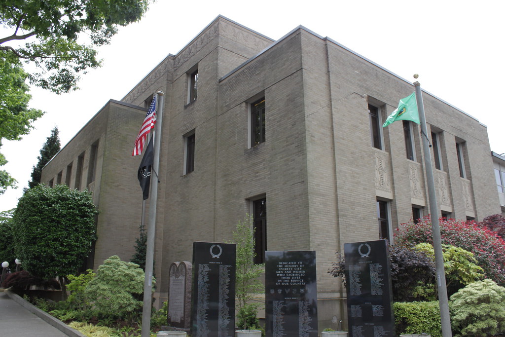 Old Everett City Hall Now headquarters of Everett Police D… Flickr